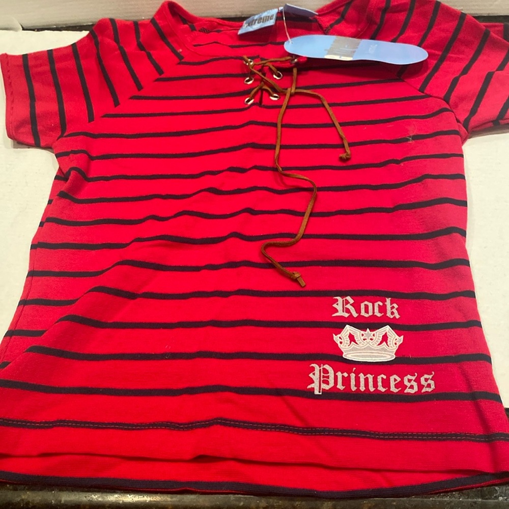 NWT & Vintage Extreme Limit Striped T-shirt